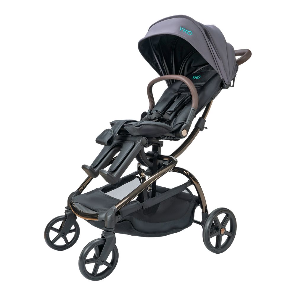 Kinderwagen mit A99C-Haustierkorb
