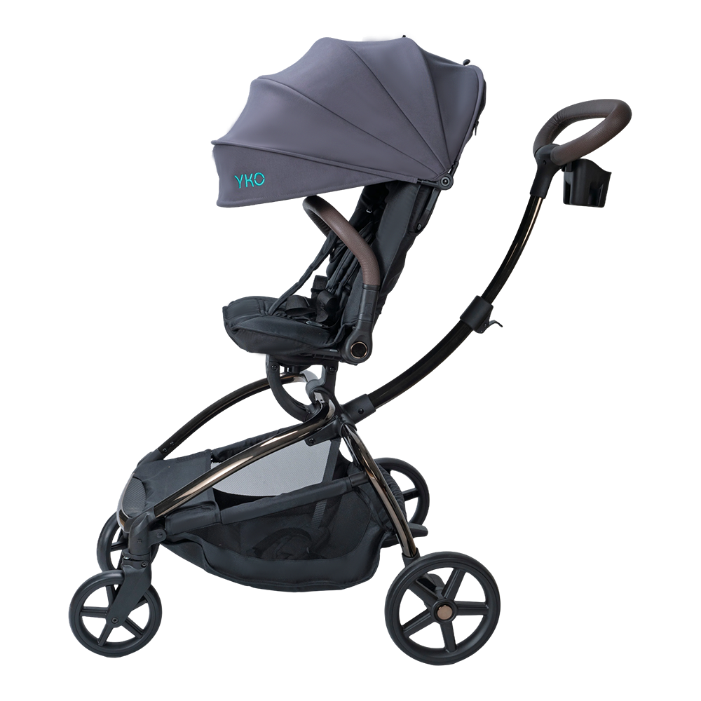 Kinderwagen mit A99C-Haustierkorb