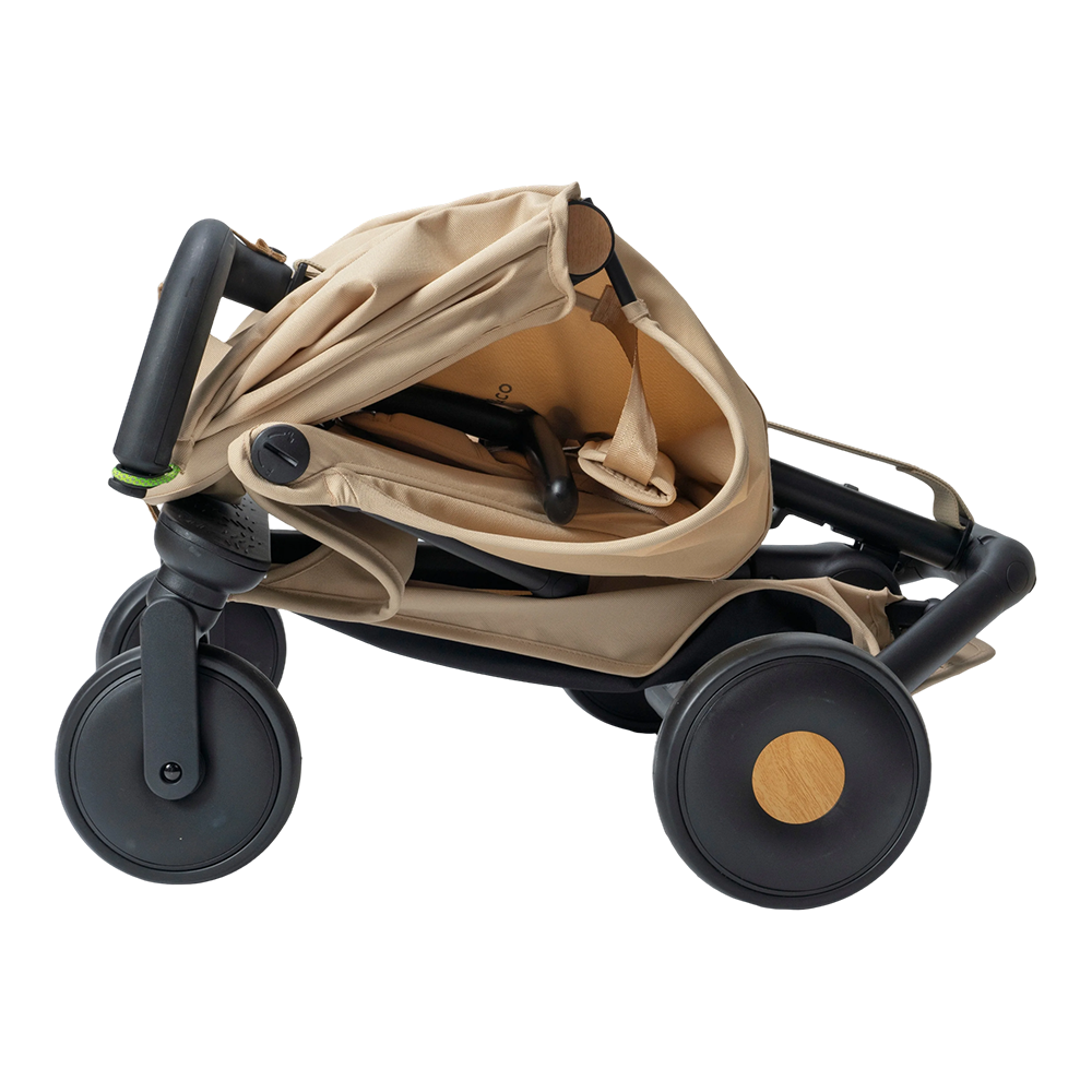 Einhand-Kinderwagen mit 3-Sekunden-Faltmechanismus