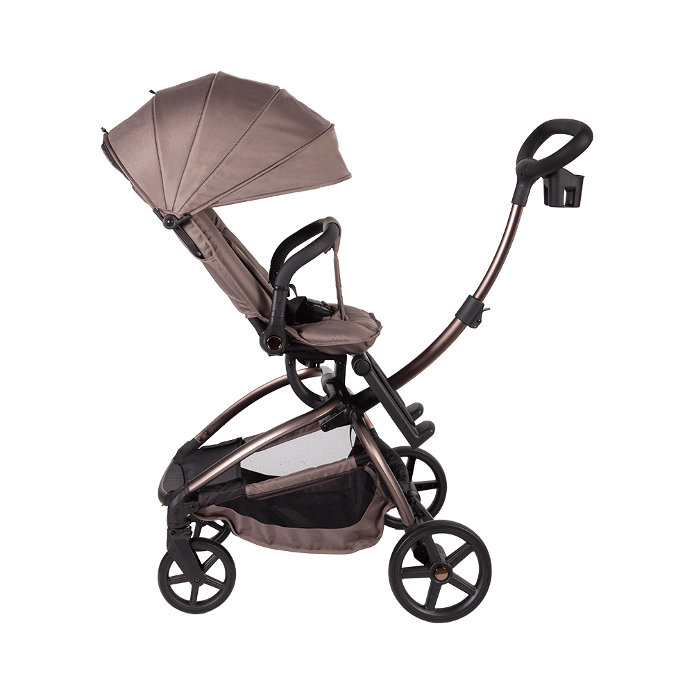 Kinderwagen mit A99C-Haustierkorb