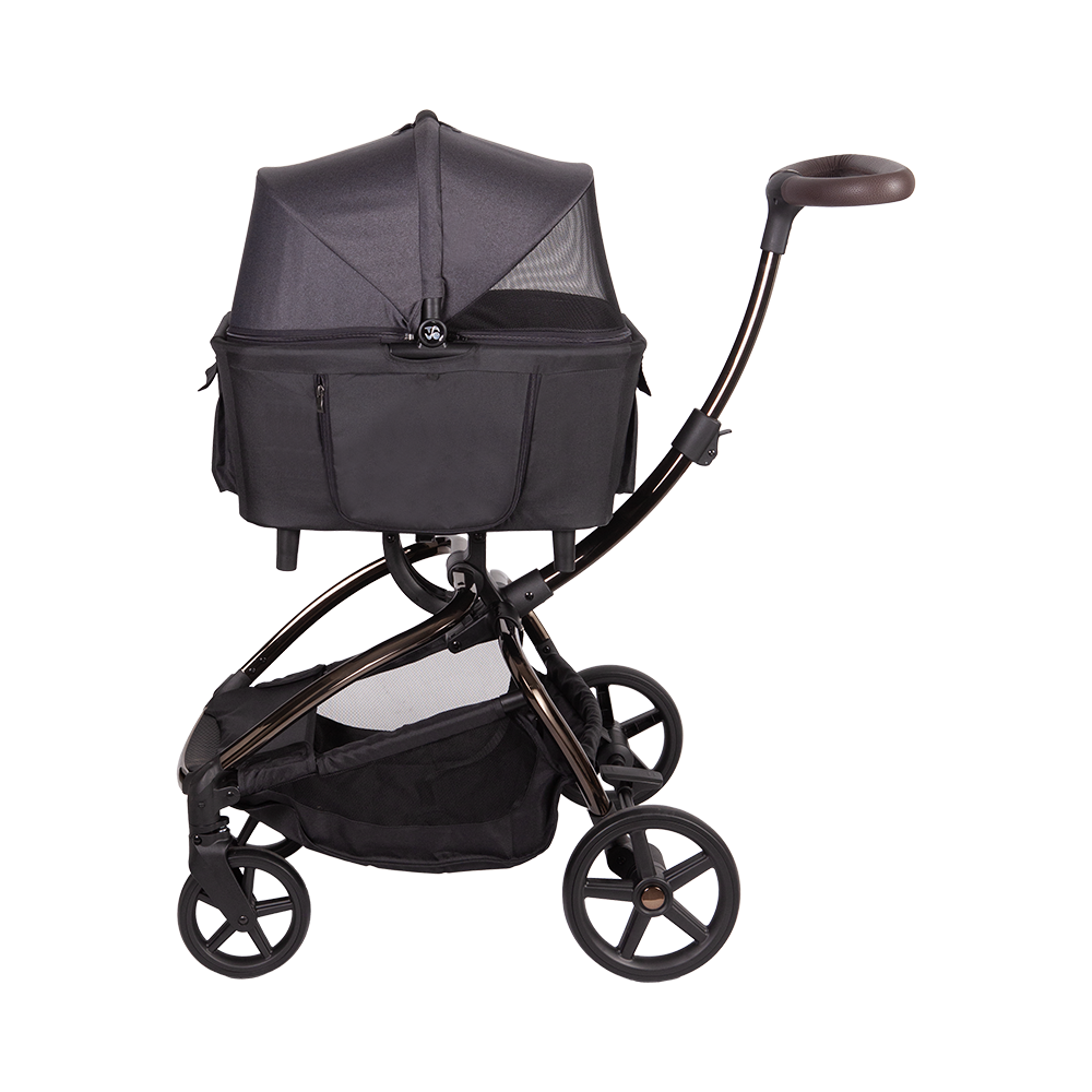 Kinderwagen mit A99C-Haustierkorb