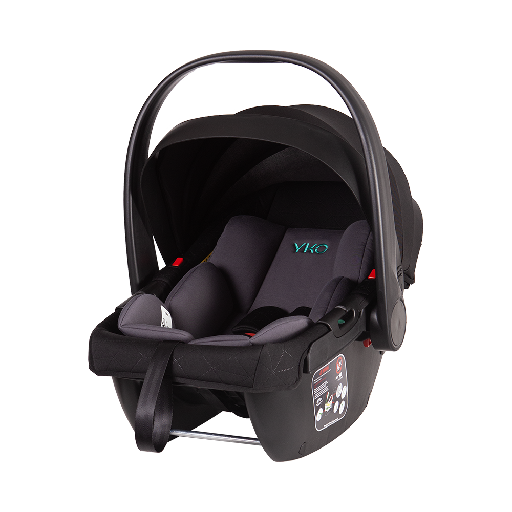 Leichter Kinderautositz mit großem Verdeck