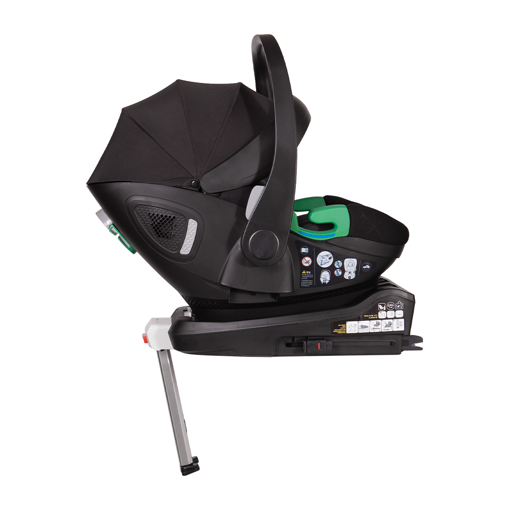 Babyschale mit 140° Neigungsfunktion