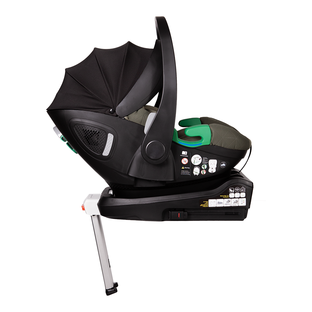 Babyschale mit 140° Neigungsfunktion