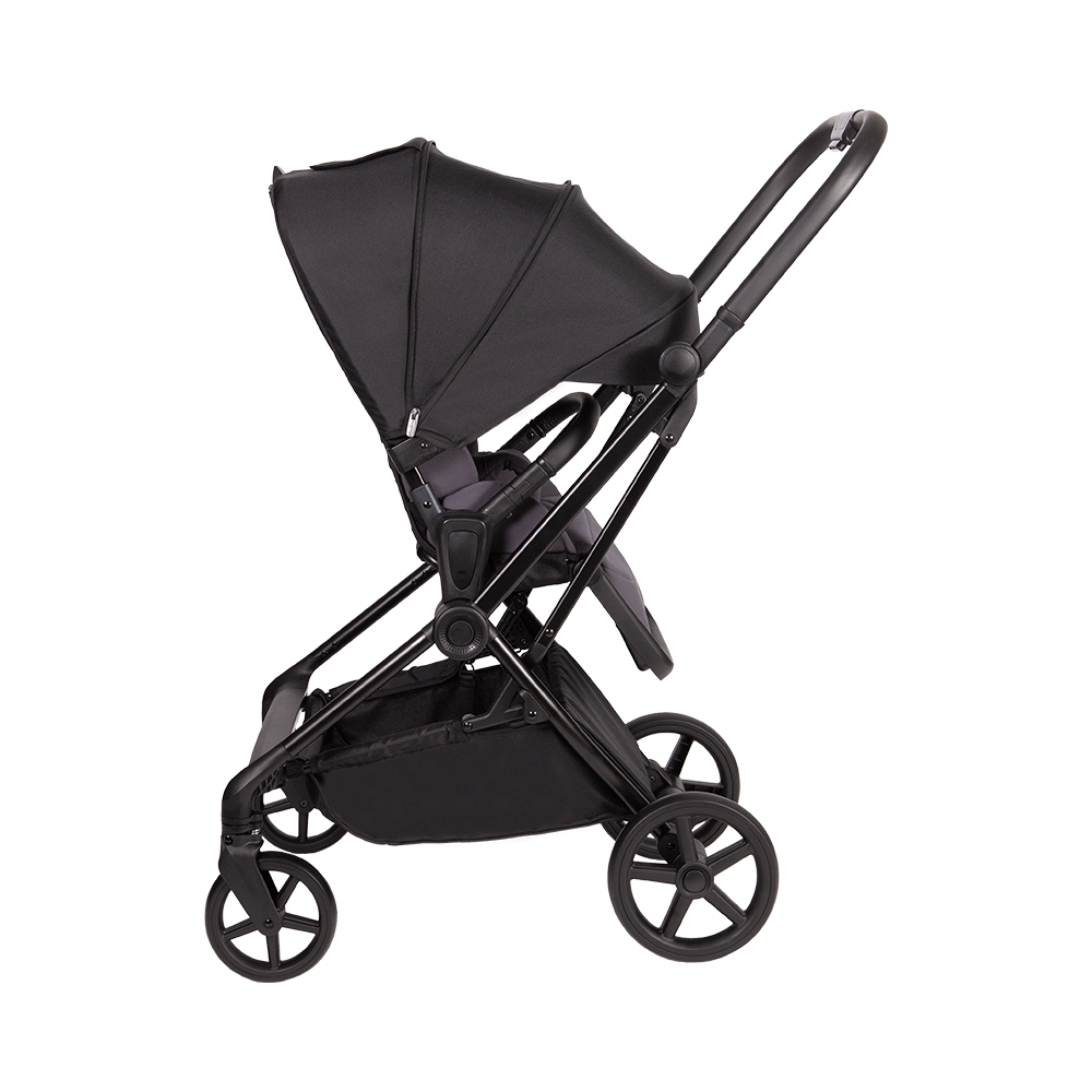3-in-1 Kinderwagen mit Aluminiumrahmen und umkehrbarem Sitz