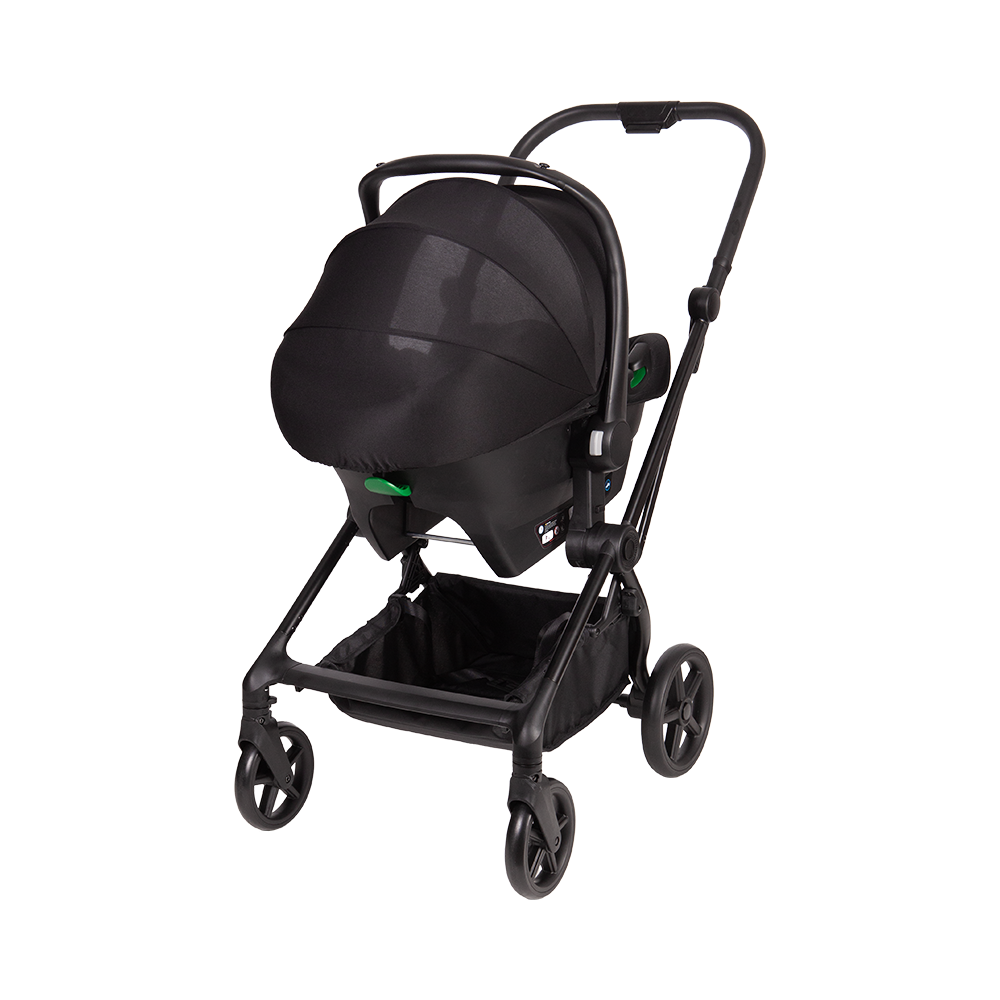 3-in-1 Kinderwagen mit Aluminiumrahmen und umkehrbarem Sitz