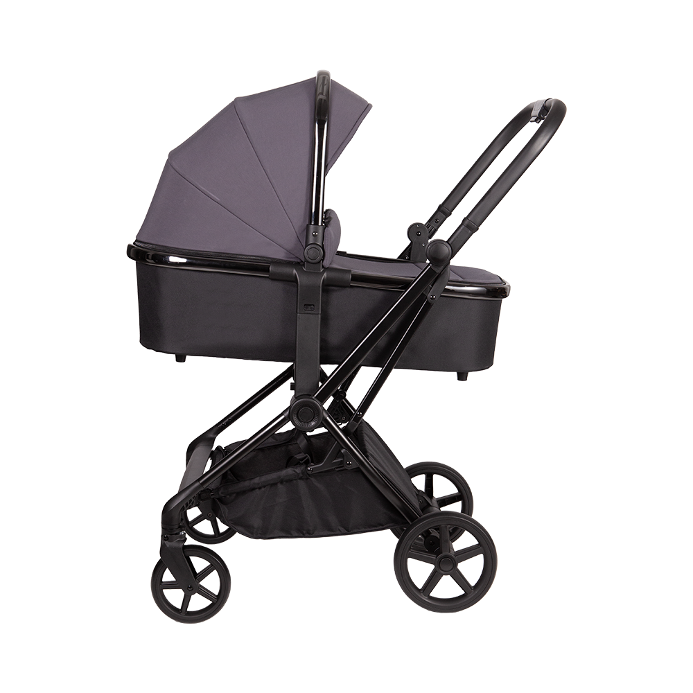 3-in-1 Kinderwagen mit Aluminiumrahmen und umkehrbarem Sitz