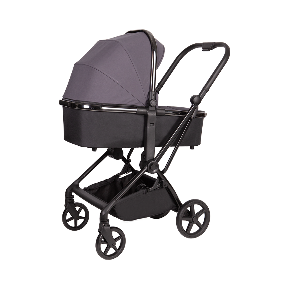 3-in-1 Kinderwagen mit Aluminiumrahmen und umkehrbarem Sitz