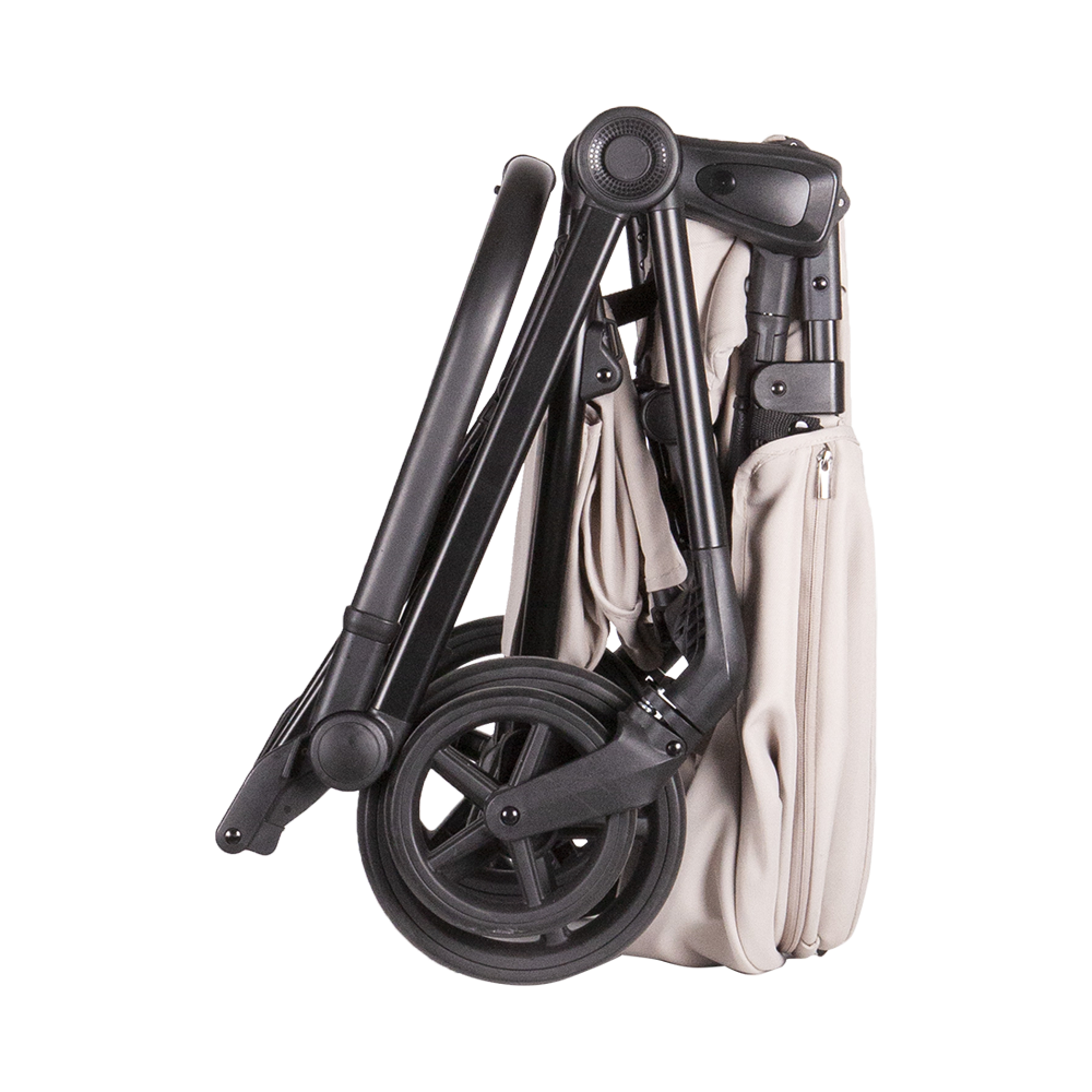 3-in-1 Kinderwagen mit Aluminiumrahmen und umkehrbarem Sitz