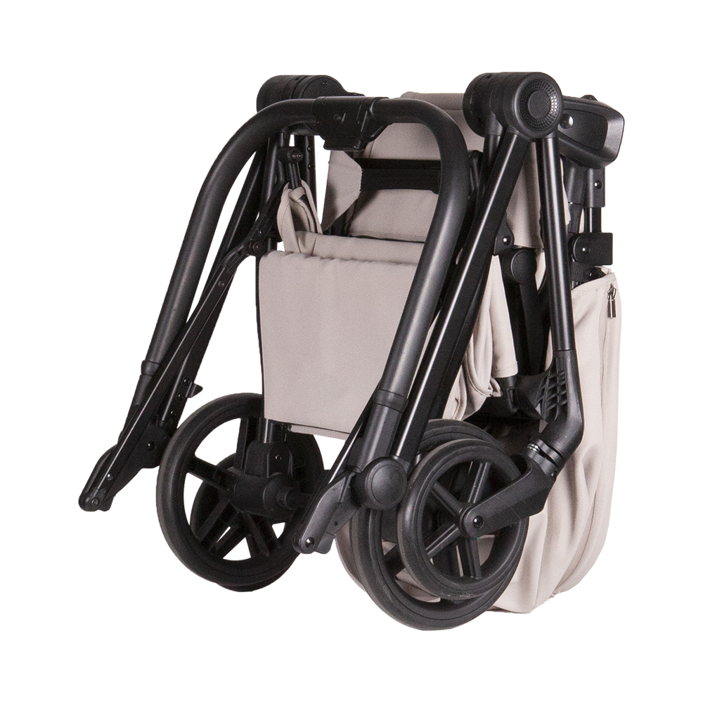 3-in-1 Kinderwagen mit Aluminiumrahmen und umkehrbarem Sitz
