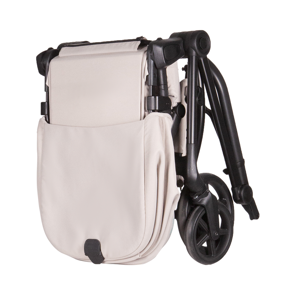 3-in-1 Kinderwagen mit Aluminiumrahmen und umkehrbarem Sitz