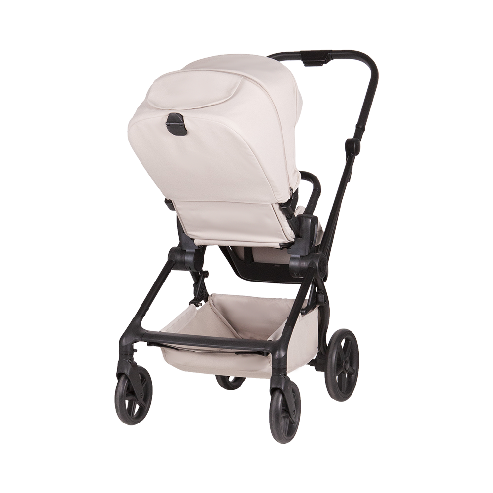 3-in-1 Kinderwagen mit Aluminiumrahmen und umkehrbarem Sitz